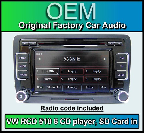 Eos rcd 510 volkswagen - rcd,