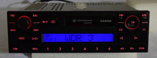 Radio cassette gamma 5 - vw,